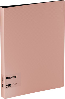 Папка-регистратор Berlingo Instinct / RB4_4D513 (фламинго)