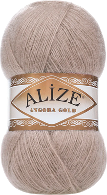 Пряжа для вязания Alize Angora Gold 20% шерсть, 80% акрил 541 / 2795378 (550м, норка)