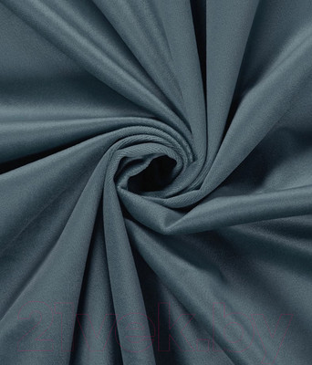 Штора LEGRAND Велюр 150x260 / 58118297 (голубой)