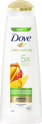 Шампунь для волос Dove Глубокое питание и восстановление с манго (380мл)