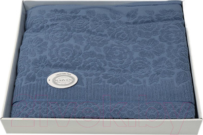 Плед Karven Rose 1.5 / P 958 v14 (индиго)