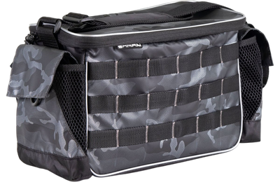 Сумка рыболовная Yaman Base Lure Bag / Y-BLB-01.1 (L, серый камуфляж)