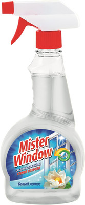 Средство для мытья стекол Mister Window Белый лотос (500мл)