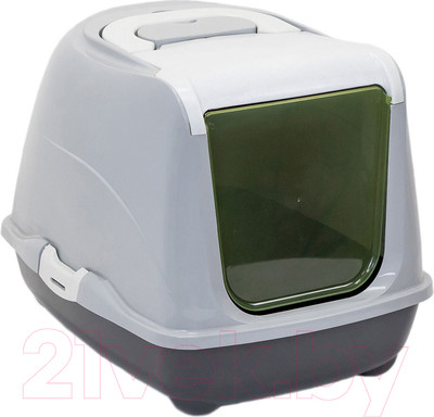 Туалет-домик ZooM 2930 (светло-серый)