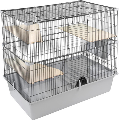 Клетка для грызунов Дарэленд Craft 80 Шиншилла-2 / 4381св-сер-черн