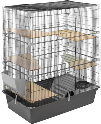 Клетка для грызунов Дарэленд Craft 80 Шиншилла-3 / 4382сер-черн