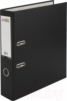 Папка-регистратор Staff Manager / 225187 (черный)