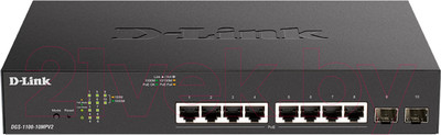 Коммутатор D-Link DGS-1100-10MPV2/A3A