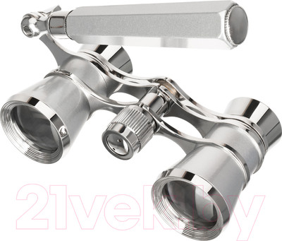 Бинокль-лорнет Levenhuk Broadway 325E (серебристый)