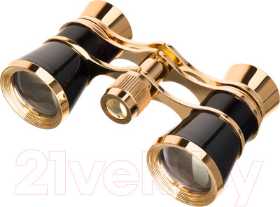 Театральный бинокль Levenhuk Broadway 325B (черный/золото)