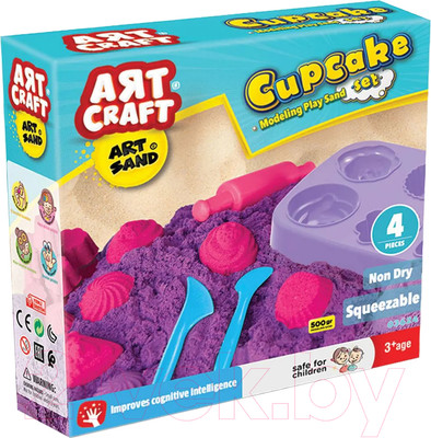 Набор для лепки Art Sand Вкусные пирожные / 03624 (500г)