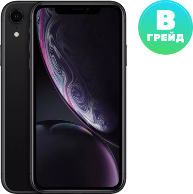 Смартфон Б/У Apple iPhone XR 64GB Грейд C (черный)