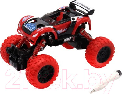 Конструктор инерционный Funky Toys Машинка Багги / YS0281526 (красный)