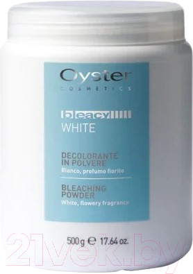 Порошок для осветления волос Oyster Cosmetics Cosmetics Bleacy White (500г)