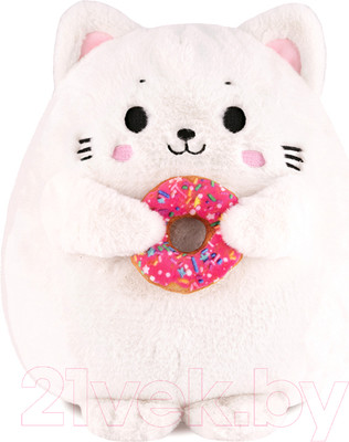 Мягкая игрушка Maxitoys Котик с пончиком / MT-MRT-C01202303-35S