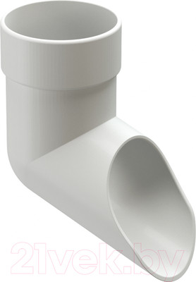 Слив трубы водосточной Docke Lux PVLN-1044 (пломбир)