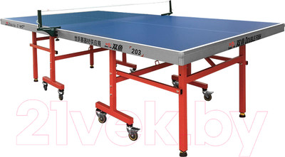 Теннисный стол Double Fish Indoor 203M-3 (синий)