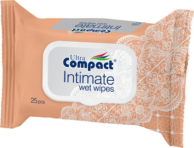 Влажные салфетки Ultra Compact Для интимной гигиены (25шт)