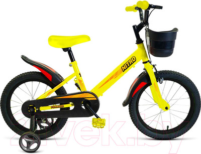 Детский велосипед Forward Nitro 16 2023 / IB3FS1129XYEXXX (желтый)
