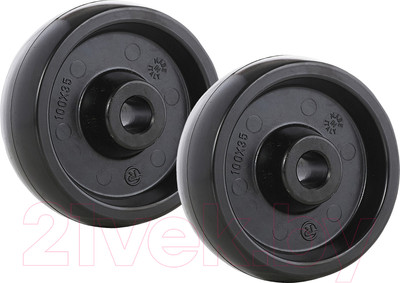 Комплект колес для тележки складской Tellure Rota 672201K2