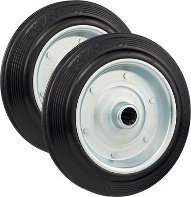 Комплект колес для тележки складской Стелла-техник 4000-250(ось20)K2 (2шт)