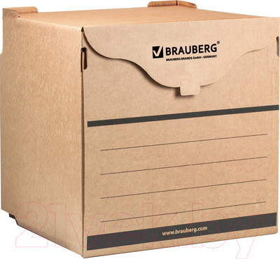 Коробка архивная Brauberg 122033