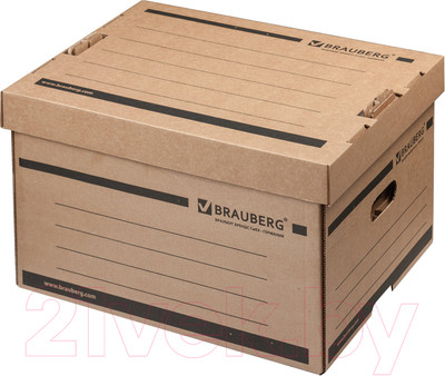 Коробка архивная Brauberg 126521