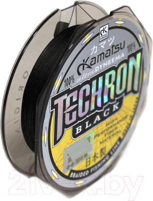 Леска плетеная KAMATSU Techron Black 0.08мм 135м / 255135008