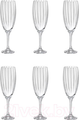 Набор бокалов Bohemia Magnolia 40934/8/210 (6шт)