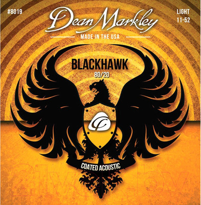 Струна для акустической гитары Dean Markley DM8019 Blackhawk (11-52)