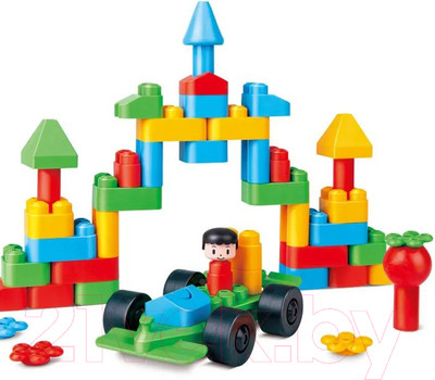 Конструктор PolyM Креативный город / 760007_HP (50эл)