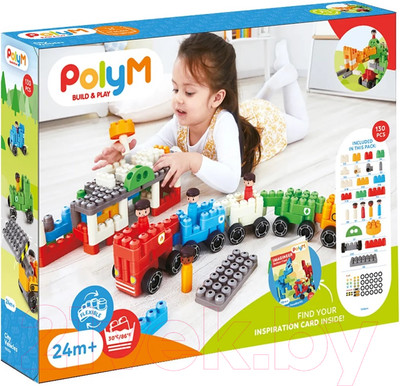 Конструктор PolyM Городской транспорт / 760024_HP (130эл)