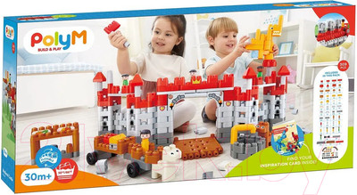 Конструктор PolyM Средневековый замок / 760026_HP (310эл)