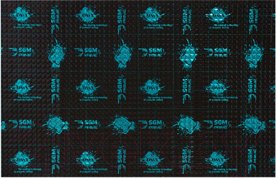 Шумоизоляция SGM Onyx 2 0.5x0.8м/2мм (1 лист)
