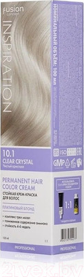 Крем-краска для волос Concept Fusion 10.1 (100мл, чистый кристалл)