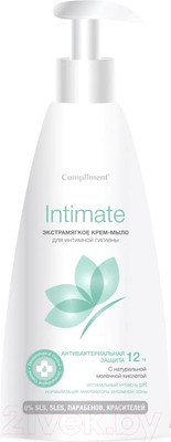 Крем для интимной гигиены Compliment Intimate Экстрамягкий (250мл)