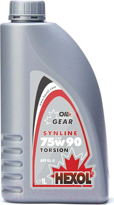 Трансмиссионное масло Hexol Synline Torsion 75W90 (1л)