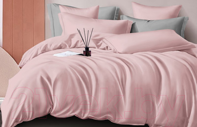 Комплект постельного белья LUXOR №14-1907 TPX Евро-стандарт (малиновый щербет, сатин)