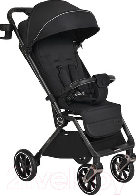 Детская прогулочная коляска Pituso Wicki / ABF2022 (черный)