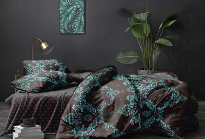 Комплект постельного белья PANDORA №23835 А/В 1.5 (сатин-твил)