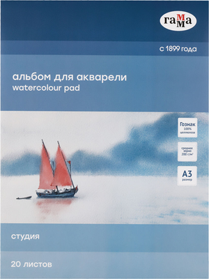 Альбом для рисования ГАММА Студия / 30C01G720W