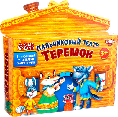 Пальчиковый кукольный театр Milo Toys Теремок / 1187305