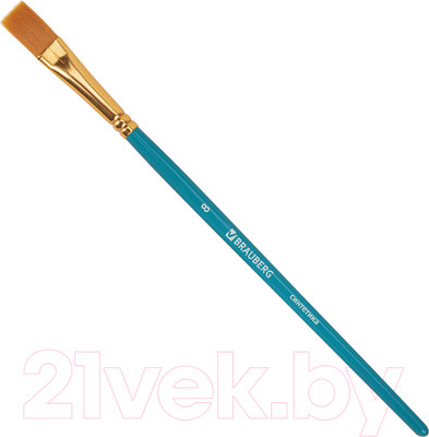 Набор кистей Brauberg Синтетика / 201030 (10шт)