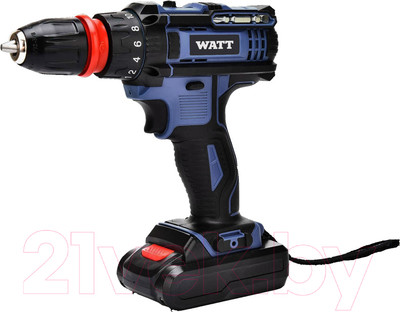 Профессиональная дрель-шуруповерт Watt WAS-18Li-3 (1.018.030.23)