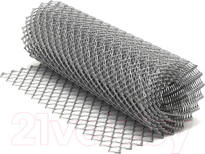 Сетка-рабица Белзабор D1.6мм 1.5x10м (оцинков, ячейка 25x25мм)