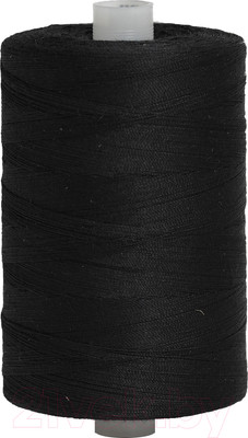 Швейные нитки Красная нить 45ЛЛ / 1232497 (2500м, черный 115)