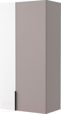 Шкаф для ванной Дабер 022 / Ш22.0.0.4Ч (серый/черный)