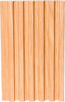 Реечная панель Andlen Decor ПН-38 МДФ НФ Дуб (2800x123x12мм)