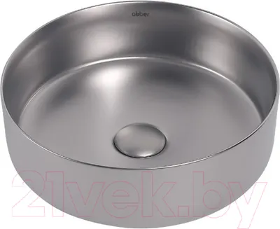 Умывальник Abber Bequem AC2108MS (серебро матовый)