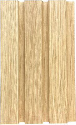 Реечная панель Andlen Decor ПН-43 МДФ НФ Дуб (2800x123x12мм)
